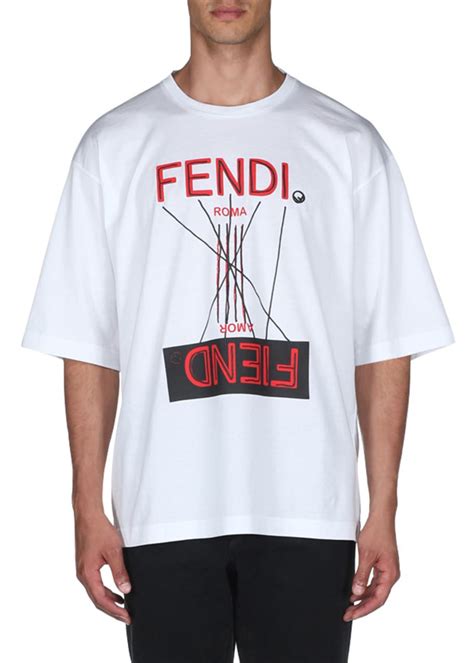 fendi polo mens|fendi fiend t shirt.